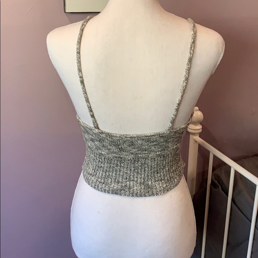 Grey crop top - Picture 2 of 2